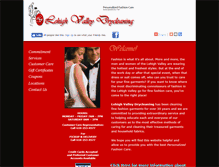 Tablet Screenshot of lvdrycleaning.com